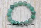 CGB5354 10mm, 12mm round peafowl agate beads stretchy bracelets