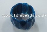 CGB711 8 inches 21*55mm agate gemstone bracelet wholesale