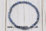 CGB7212 4mm tiny sodalite beaded meditation yoga bracelets