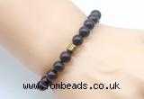 CGB8838 8mm, 10mm brecciated jasper & drum hematite power beads bracelets