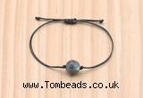 CGB9984 Fashion 12mm faceted labradorite adjustable bracelet jewelry