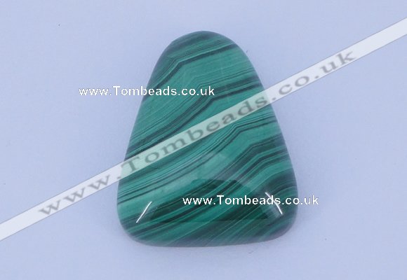 CGC40 20*25mm trapezoid natural malachite gemstone cabochons