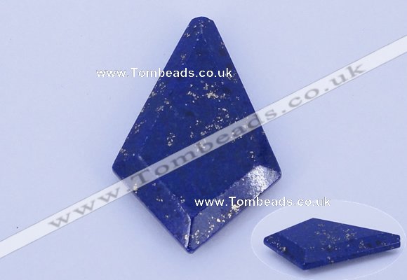 CGC53 21*31mm rhombus natural lapis lazuli gemstone cabochons