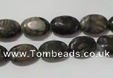 CGE131 15.5 inches 10*14mm oval glaucophane gemstone beads