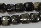 CGE152 15.5 inches 12*12mm square glaucophane gemstone beads