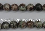 CGG02 15.5 inches 8mm faceted round ghost gemstone beads wholesale