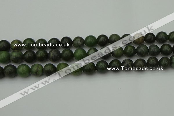 CGJ404 15.5 inches 12mm round green jade beads wholesale