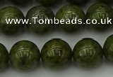 CGJ454 15.5 inches 12mm round green jasper beads wholesale