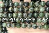 CGJ503 15.5 inches 10mm round green jade beads wholesale