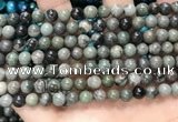 CGJ511 15.5 inches 6mm round green forst jasper beads wholesale