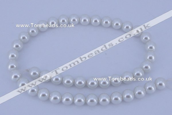 CGL09 5PCS 16 inches 20mm round dyed plastic pearl beads wholesale