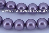 CGL150 5PCS 16 inches 20mm round dyed plastic pearl beads wholesale