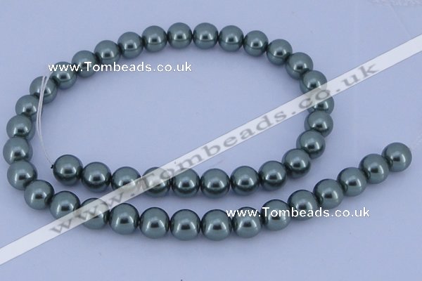 CGL219 5PCS 16 inches 18mm round dyed plastic pearl beads wholesale