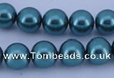CGL249 5PCS 16 inches 18mm round dyed plastic pearl beads wholesale
