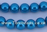 CGL260 5PCS 16 inches 20mm round dyed plastic pearl beads wholesale