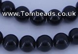 CGL289 5PCS 16 inches 18mm round dyed plastic pearl beads wholesale