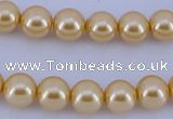 CGL59 5PCS 16 inches 18mm round dyed plastic pearl beads wholesale