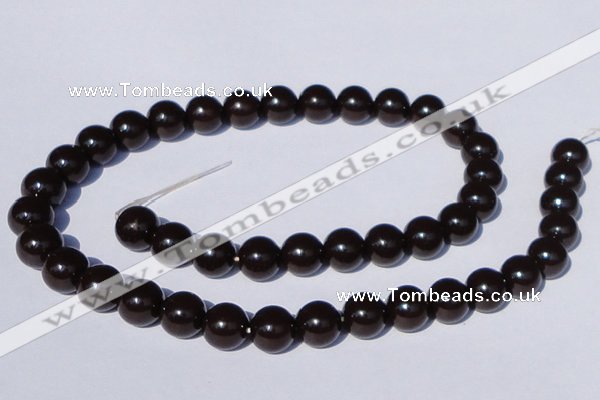CGL901 5PCS 16 inches 14mm round heated glass pearl beads wholesale