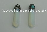 CGP185 10*55mm sticks opal pendants wholesale