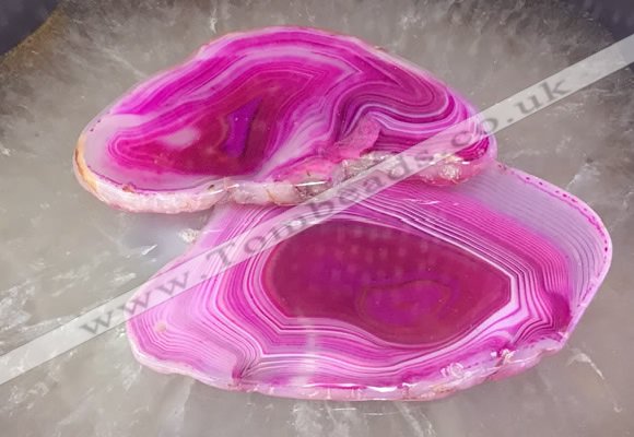 CGP2004 35*65mm - 65*100mm freeform agate slab pendants