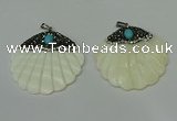 CGP295 45*48mm pearl shell pendants wholesale