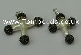 CGP316 25*35mm - 30*35mm cross pearl pendants wholesale