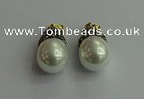 CGP320 15*25mm - 15*30mm teardrop pearl shell pendants wholesale