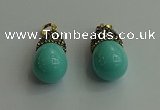 CGP324 15*25mm - 15*30mm teardrop pearl shell pendants wholesale