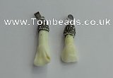 CGP620 12*35mm - 11*45mm horse tooth pendants wholesale