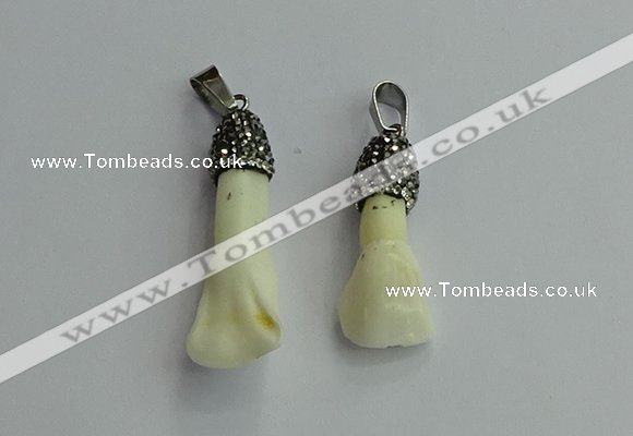 CGP620 12*35mm - 11*45mm horse tooth pendants wholesale