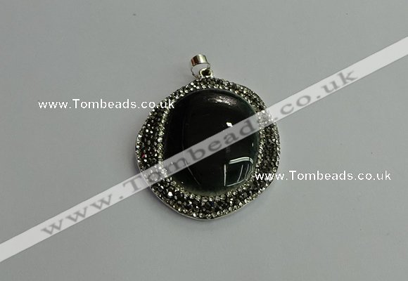 CGP665 40*45mm - 45*50mm freeform ceramic pendants wholesale