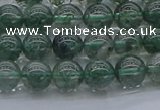 CGQ501 15.5 inches 6mm round imitation green phantom quartz beads