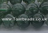 CGQ504 15.5 inches 12mm round imitation green phantom quartz beads