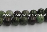 CGR02 16 inches 8mm round green rain forest stone beads wholesale