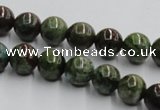 CGR03 16 inches 10mm round green rain forest stone beads wholesale