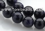 CGS02 15 inches 10mm round blue goldstone beads Wholesale