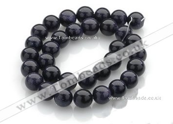 CGS03 15 inches 12mm round blue goldstone beads Wholesale