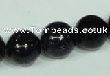 CGS102 15.5 inches 16mm round blue goldstone beads wholesale