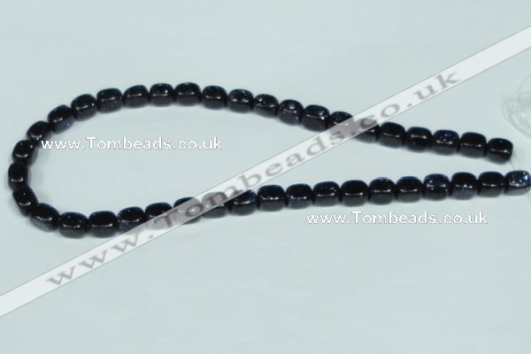 CGS115 15.5 inches 7*9mm cuboid blue goldstone beads wholesale