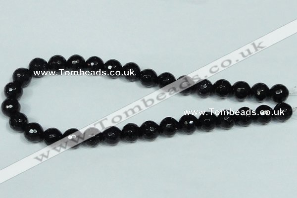 CGS139 15.5 inches 14mm faceted round blue goldstone beads wholesale