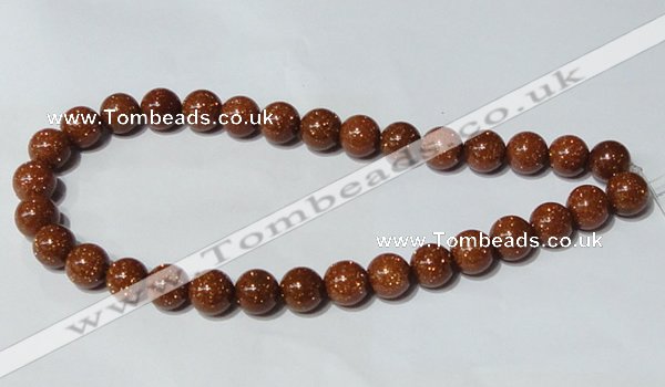 CGS52 15.5 inches 12mm round goldstone beads wholesale