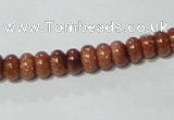 CGS62 15.5 inches 4*6mm rondelle goldstone beads wholesale