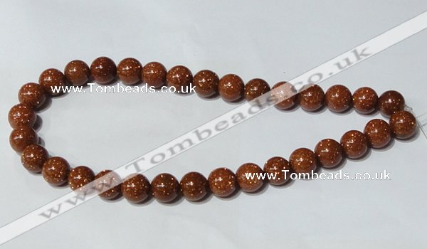 CGS86 15.5 inches 10mm round goldstone beads wholesale