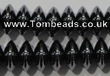 CHE109 15.5 inches 6*10mm rondelle hematite beads wholesale