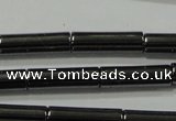 CHE121 15.5 inches 4*14mm tube hematite beads wholesale