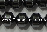 CHE131 15.5 inches 8*8mm hematite beads wholesale