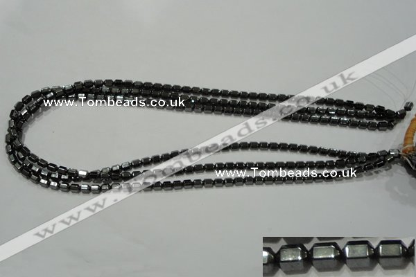 CHE132 15.5 inches 4*5mm hematite beads wholesale