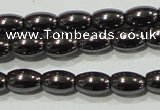 CHE137 15.5 inches 4*6mm rice hematite beads wholesale