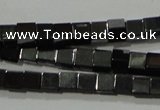 CHE180 15.5 inches 3*3mm cube hematite beads wholesale