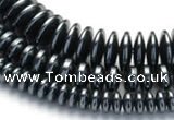 CHE21 16 inches 4mm & 8mm & 12mm coin hematite beads wholesale